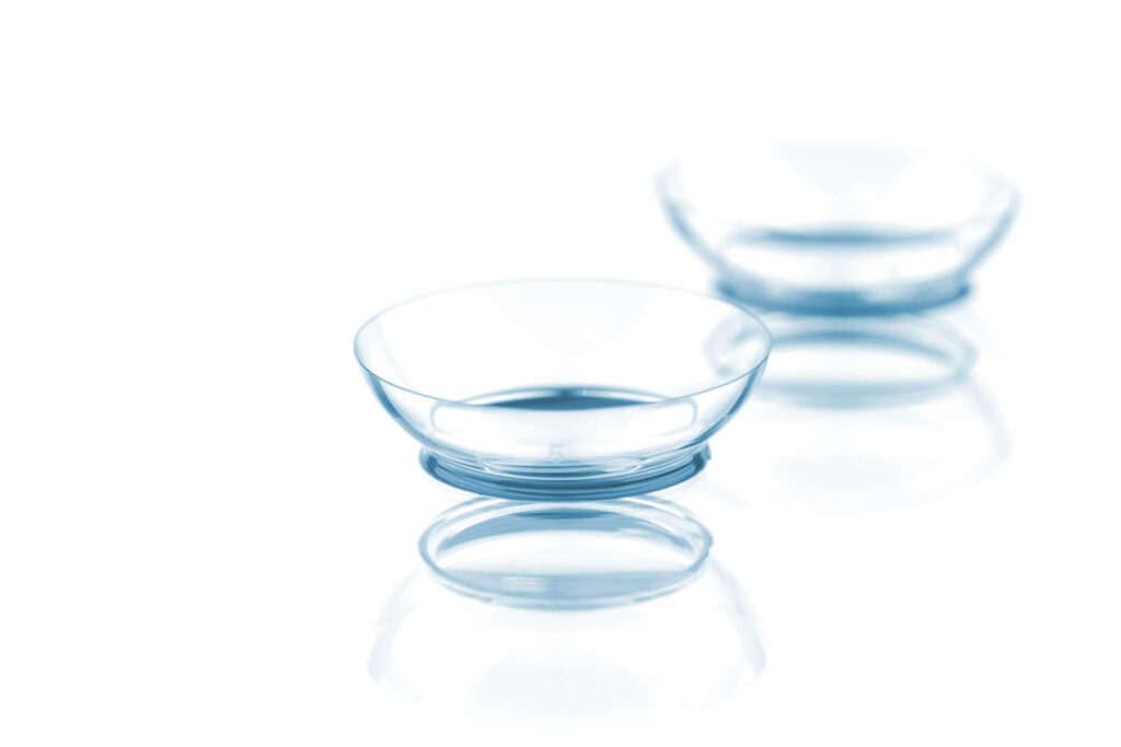 clean and clear contact lenses